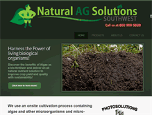 Tablet Screenshot of naturalagsolutionssw.com